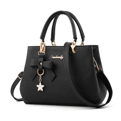 New Elegant Shoulder Bag for Women Luxury Designer Handbags Female Bags Plum Bowknot Sweet Messenger Crossbody Bag