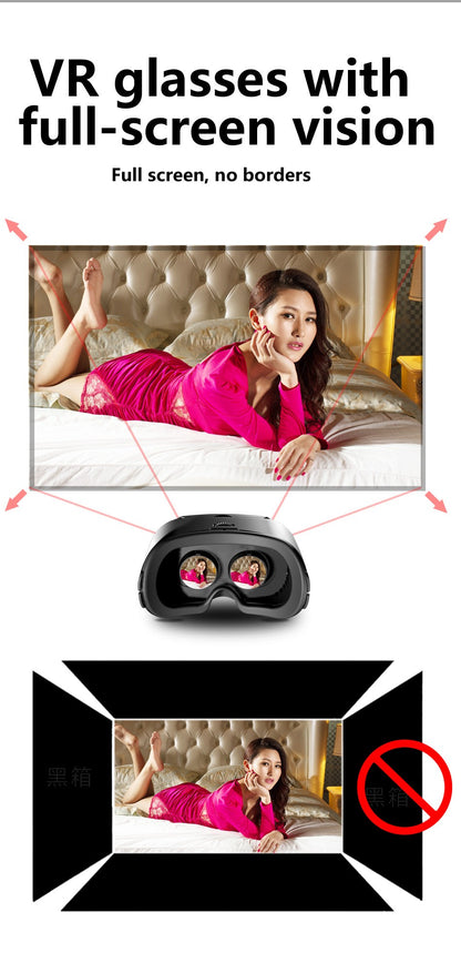 Casco de realidad virtual 3D para smartphones iPhone Android
