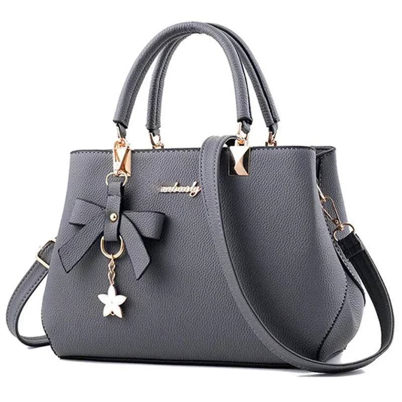 New Elegant Shoulder Bag for Women Luxury Designer Handbags Female Bags Plum Bowknot Sweet Messenger Crossbody Bag