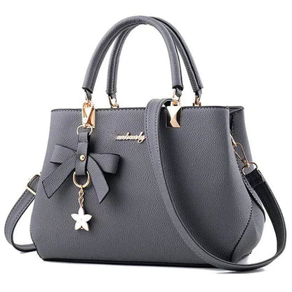 New Elegant Shoulder Bag for Women Luxury Designer Handbags Female Bags Plum Bowknot Sweet Messenger Crossbody Bag