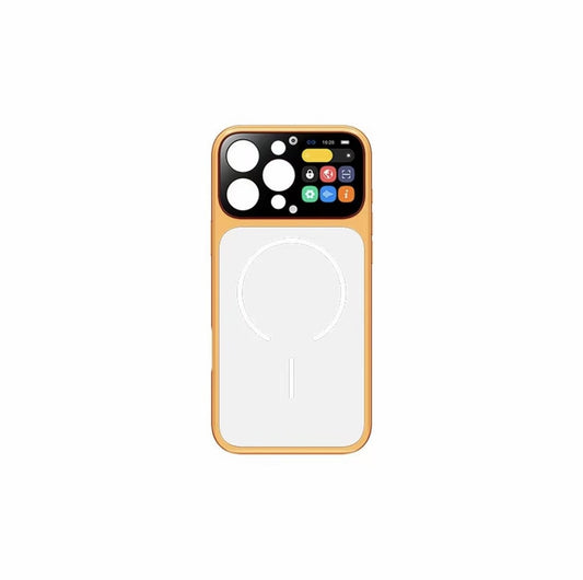 Transparent P1 Smartphone Case with full-body drop-resistant protection and magnetic suction design